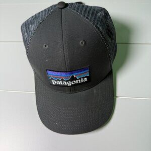 PATAGONIA Mens Gray Mesh Back Trucker Snapback Cap Hat